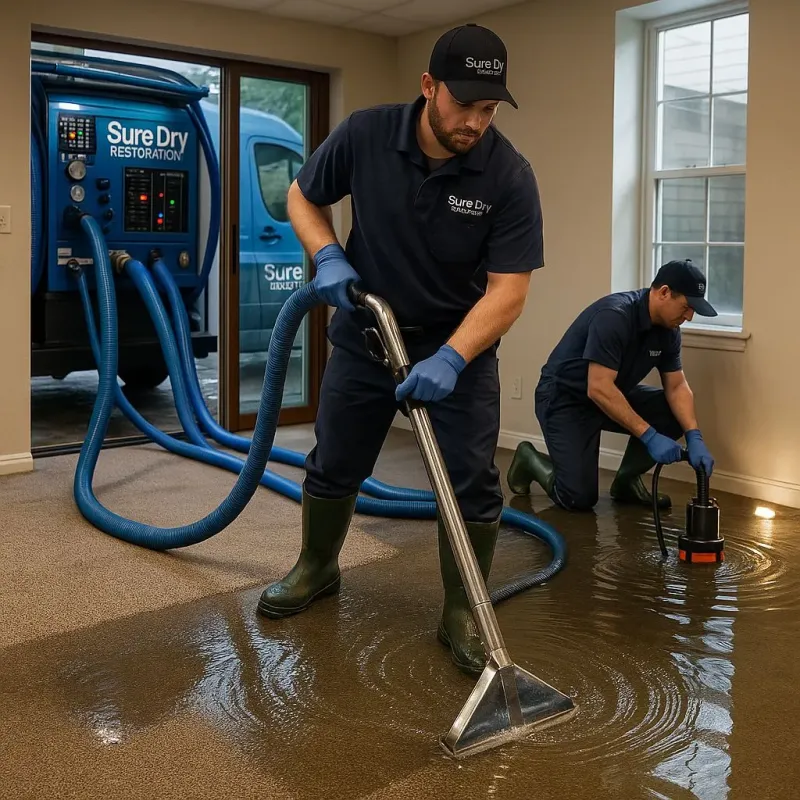 Water Extraction and Removal process in Milbridge, ME